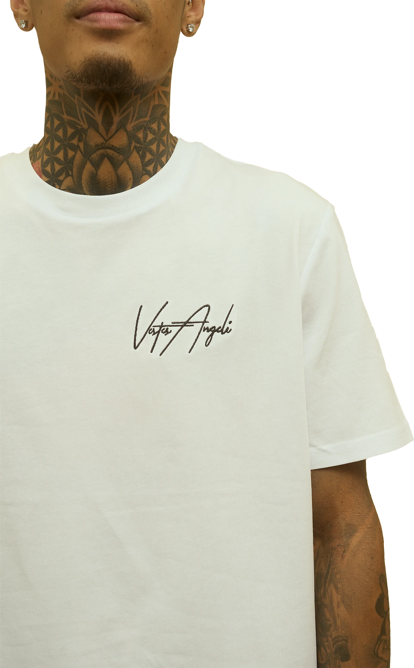 Camiseta Básica Blanca Vestes Angeli